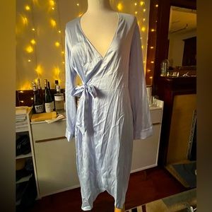 Fleur Du Mal Blue Robe